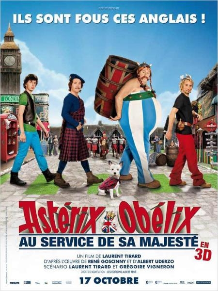 Asterix a Obelix ve službách jejího veličenstva