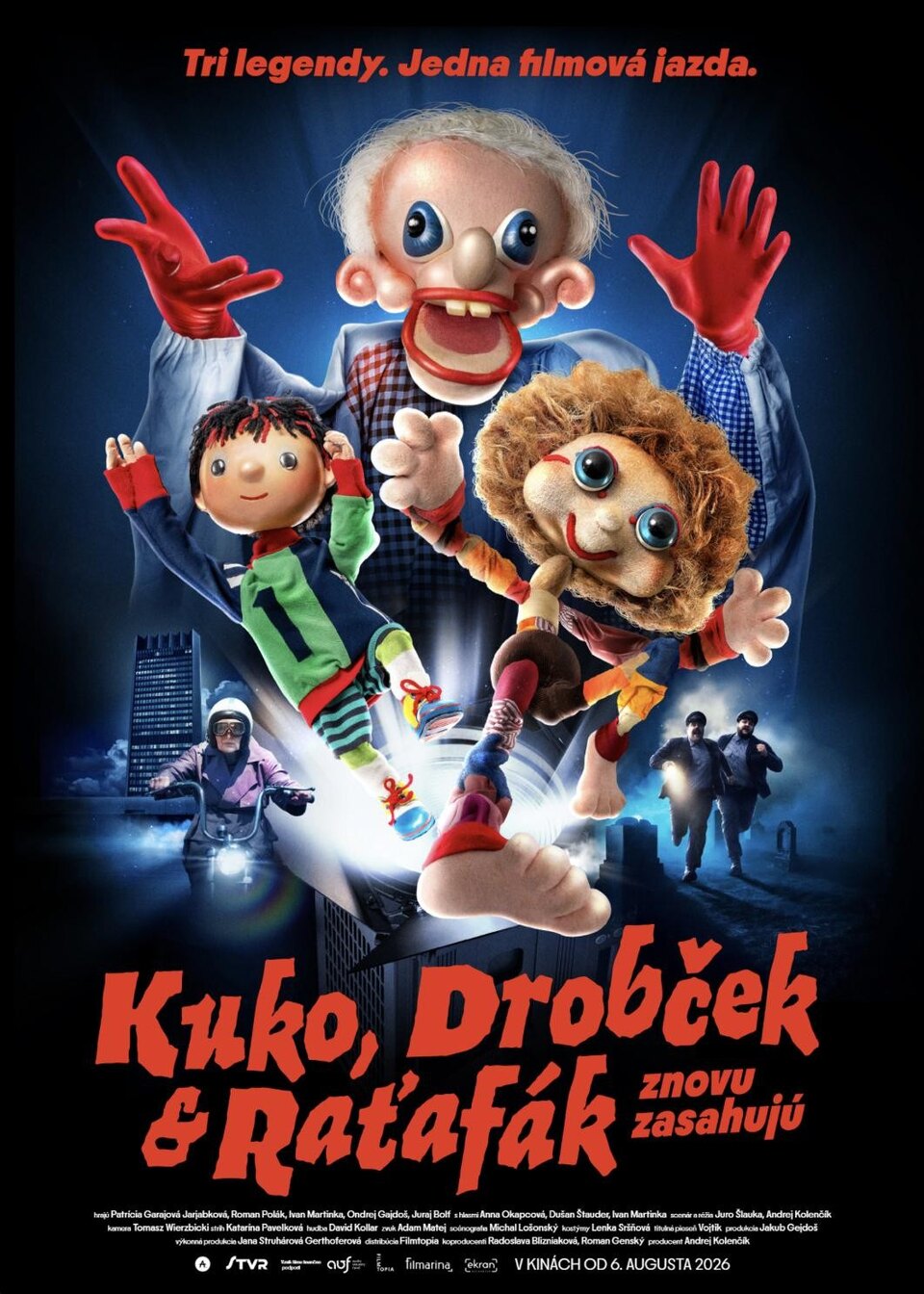 Film Kuko, Drobček a&nbsp;Raťafák znovu zasahujú