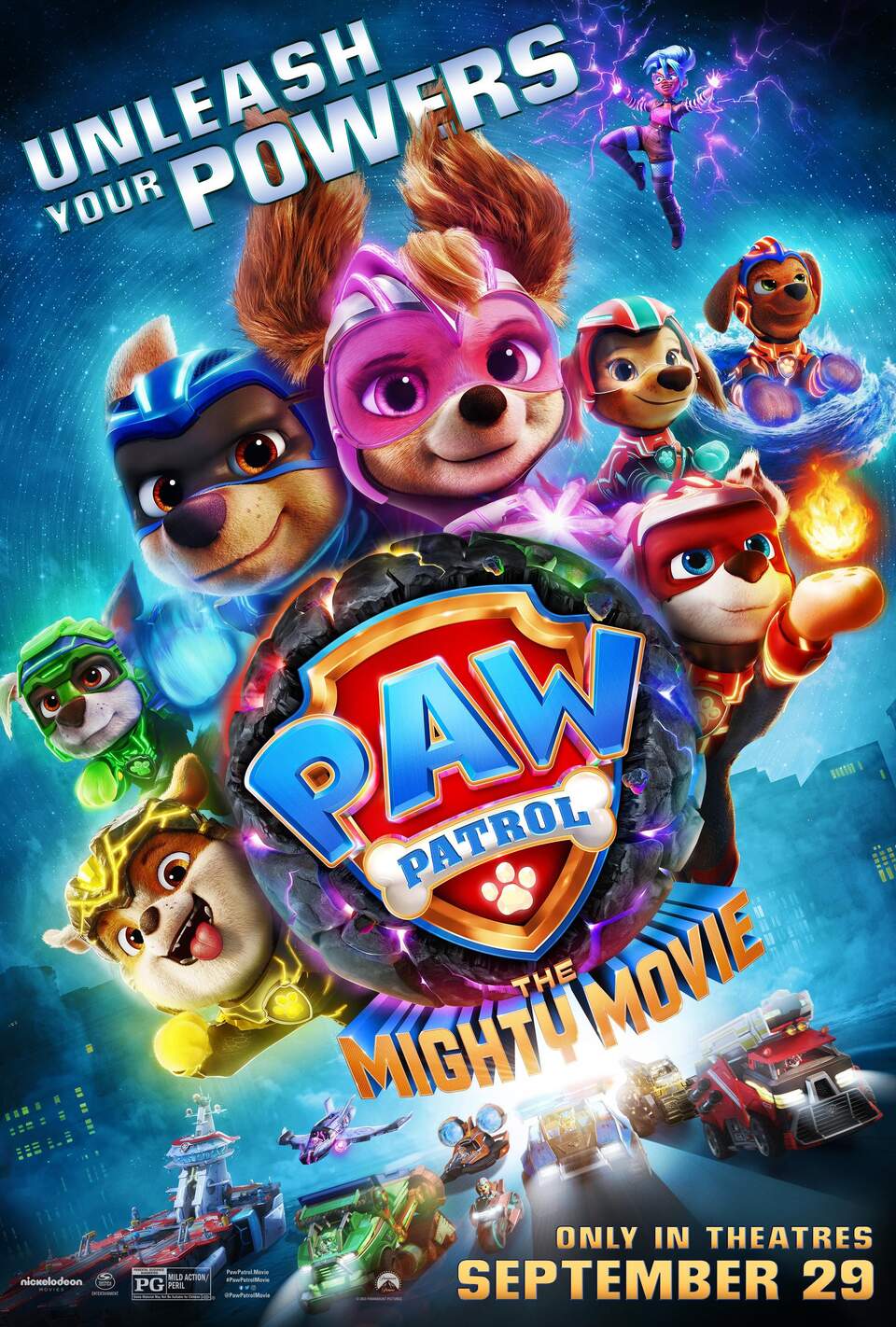 Film Tlapková patrola ve velkofilmu
