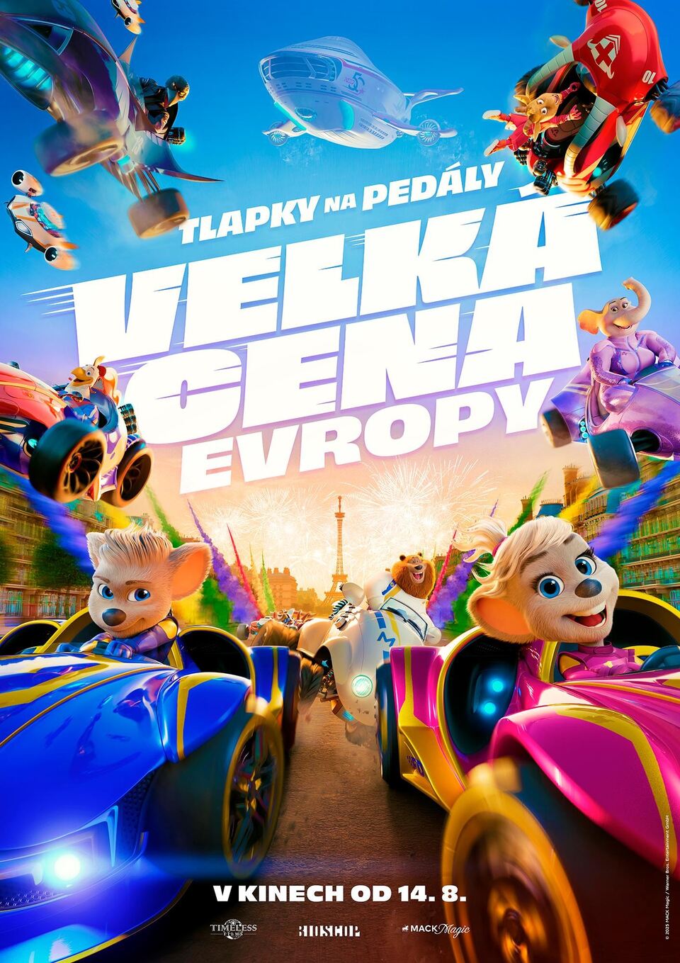 Film Tlapky na pedály: Velká cena Evropy