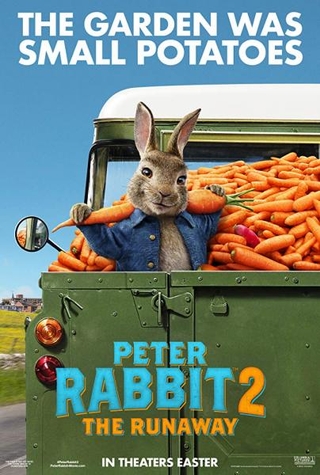 Králíček Petr bere do zaječích