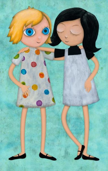 Mimi in Liza: Na vrtu