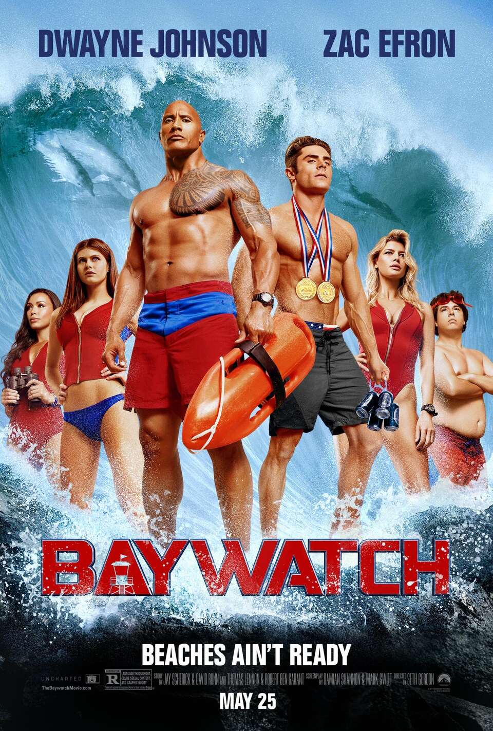 Film Baywatch. Słoneczny patrol