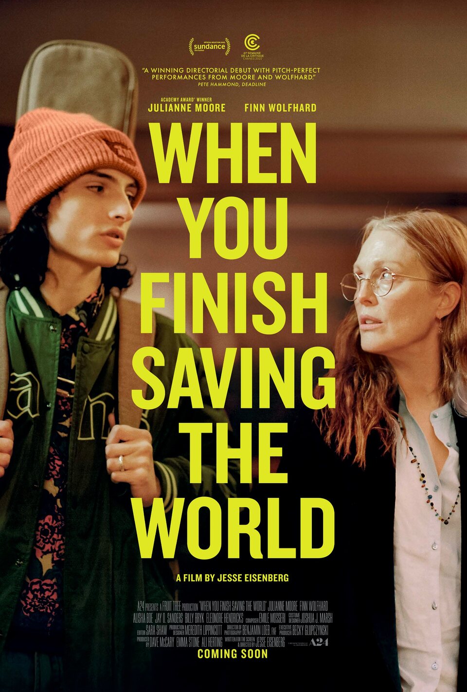 Film When You Finish Saving the World