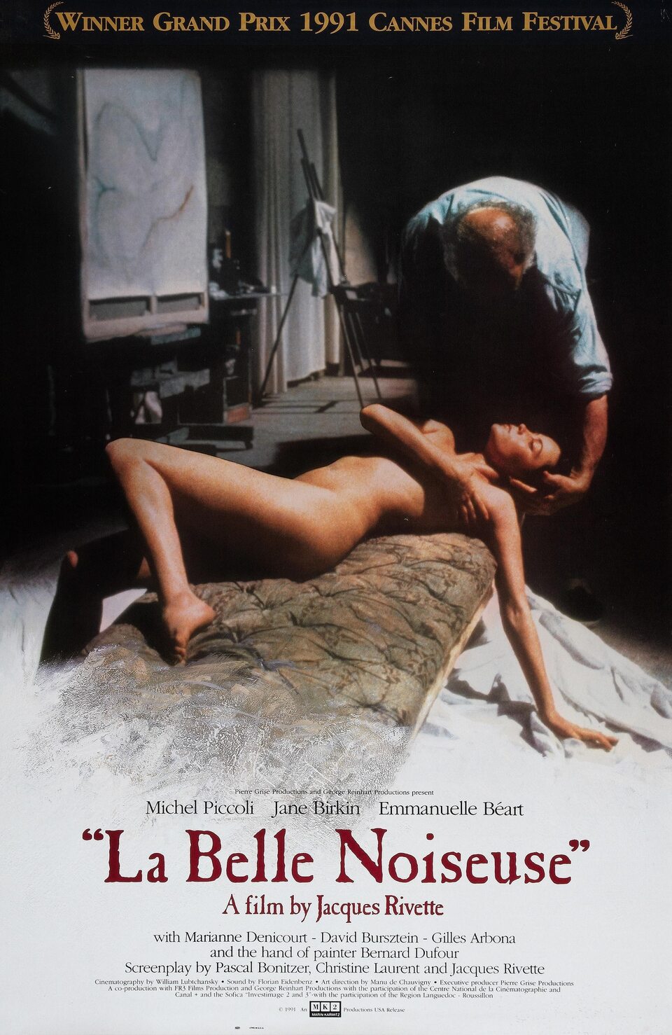 Film La Belle Noiseuse: Divertimento