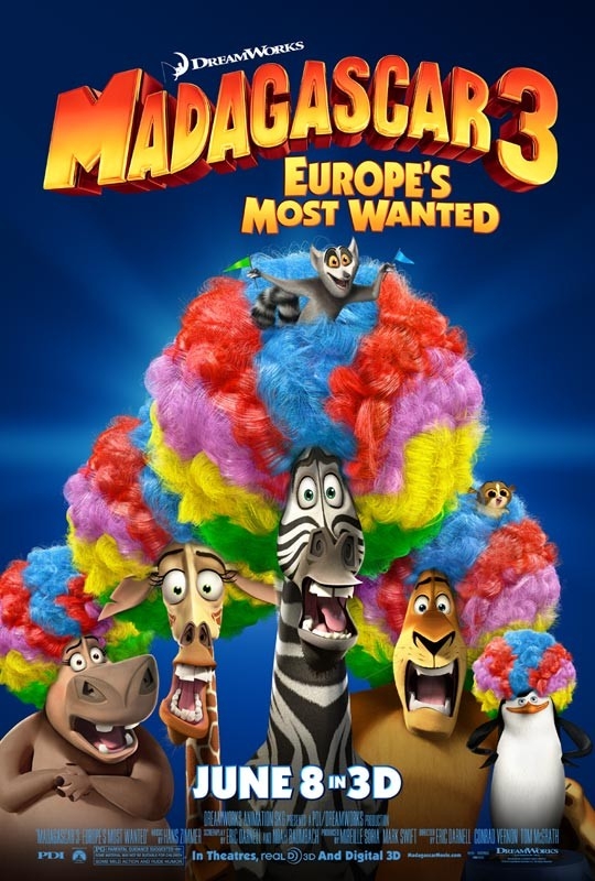 Madagaskar 3: Najtraženiji u Europi