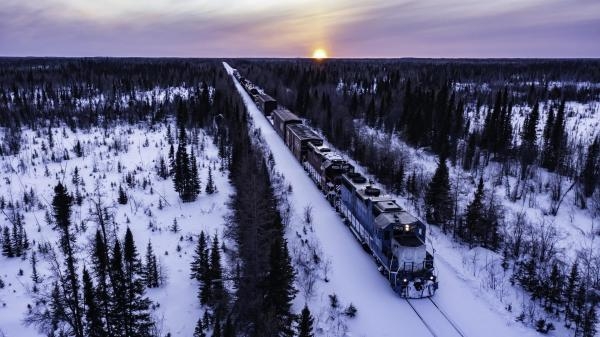 World's Greatest Train Journeys from Above