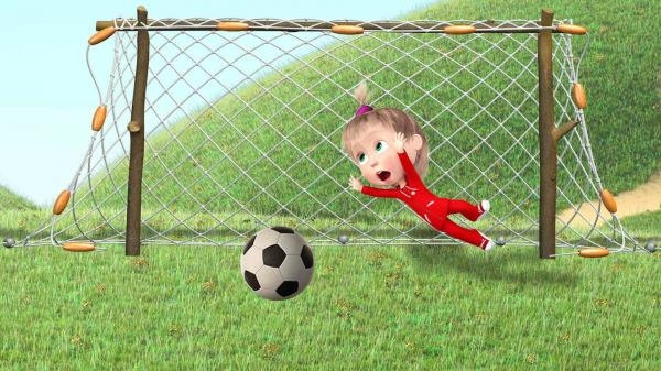 Masha et Michka: Edition football