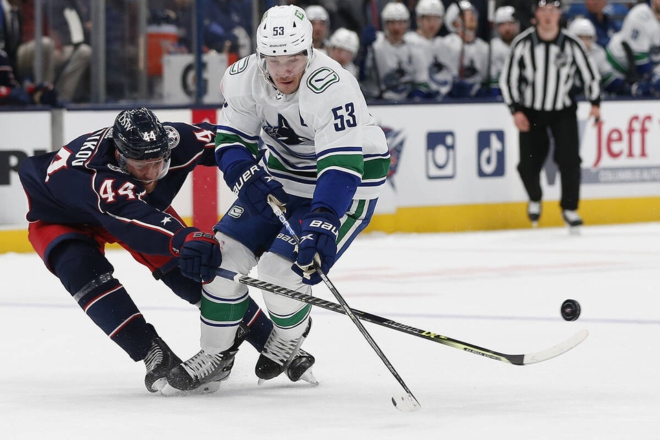 Columbus Blue Jackets - Vancouver Canucks