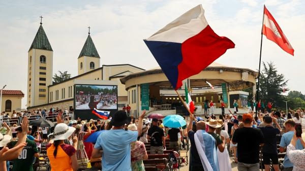 Mše svatá a program z Medžugorje