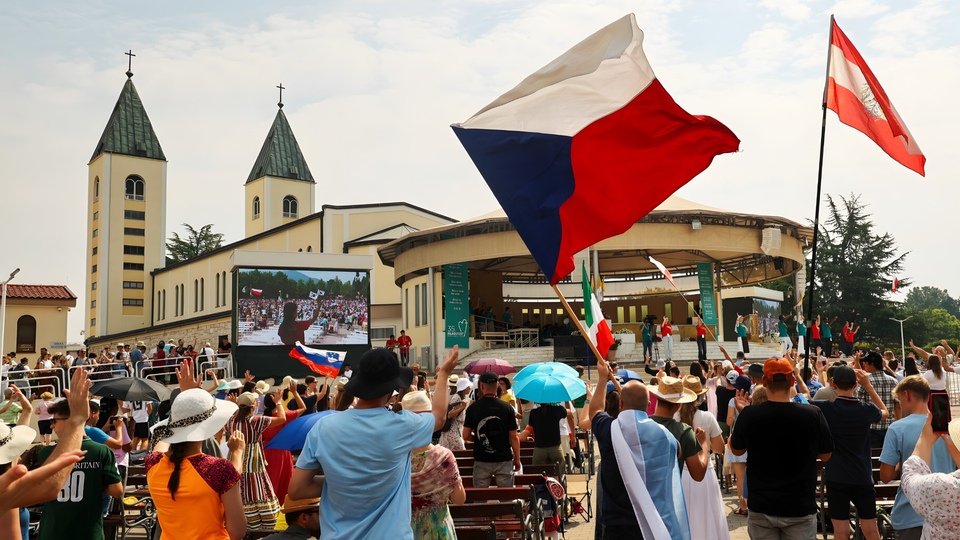 Mše svatá a&nbsp;program z&nbsp;Medžugorje