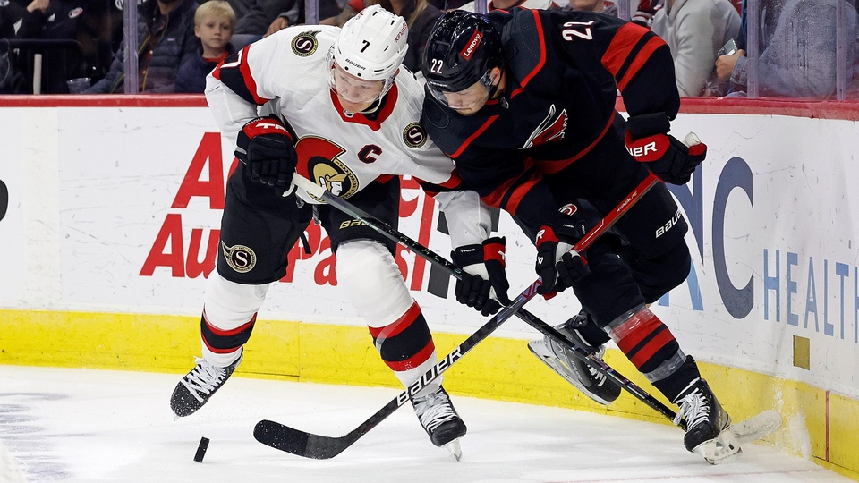 NHL: Carolina Hurricanes - Ottawa Senators