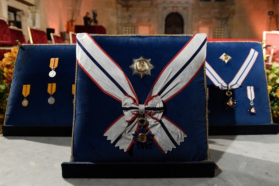 Předávání státních vyznamenání