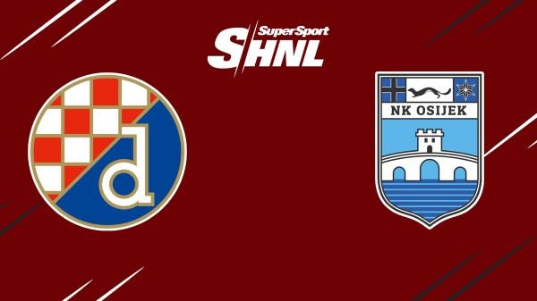 Nogomet, SuperSport HNL: Dinamo - Osijek, 1.pol.