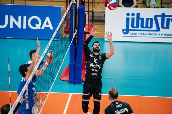 Volejbal: VK Jihostroj České Budějovice - Sir Sicoma Monini Perugia