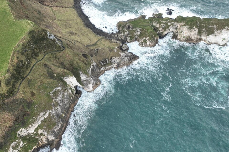 Cliff conquest in Northern Ireland