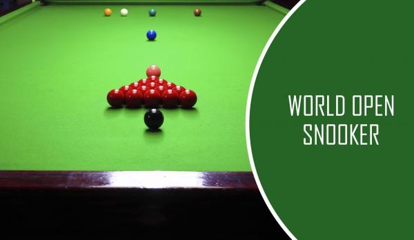 SNOOKER: Svjetsko otvoreno prvenstvo, Yushan, Kina, 1. krug