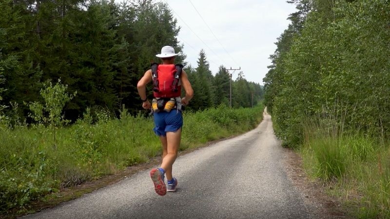 Dokument Outdoorová videa Štěpána Dvořáka: Třídenní běh v Novohradských horách