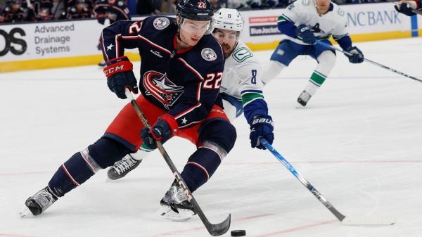 NHL: Columbus Blue Jackets - Vancouver Canucks