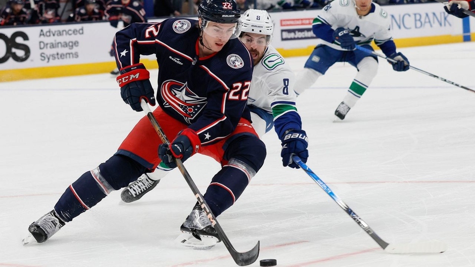 NHL: Columbus Blue Jackets - Vancouver Canucks