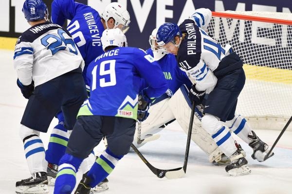 Hokej: Finsko - Slovinsko