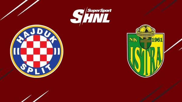 SuperSport HNL: Hajduk - Istra 1961., 1. pol