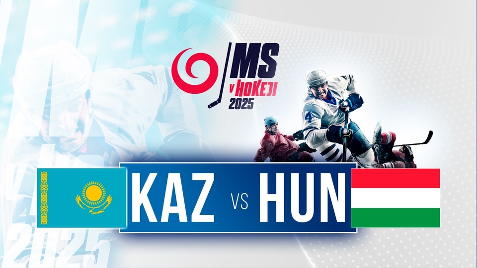 MS v&nbsp;hokeji 2025: Kazachstan - Maďarsko
