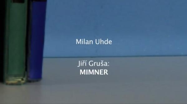 Čtenářský deník... Jiří Gruša: Mimner aneb Hra o smrďocha