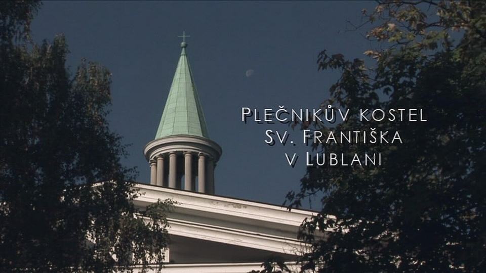 Dokument Plečnikův kostel sv. Františka v Lublani