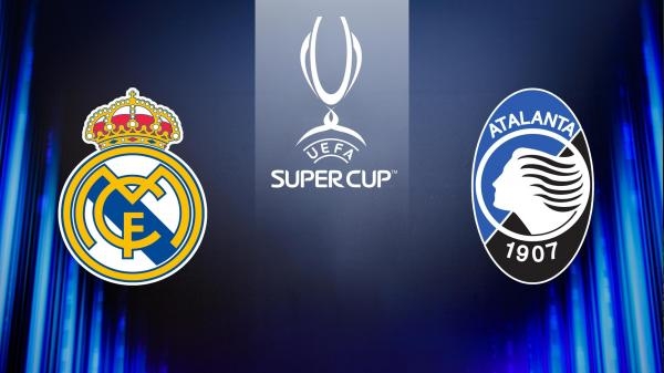 Nogomet, UEFA Superkup: Real Madrid - Atalanta, 1. pol.