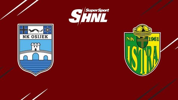 SuperSport HNL: Osijek - Istra 1961, 1.pol