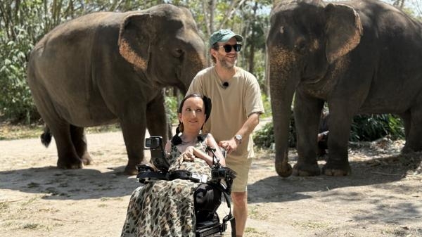 Lucie en Thailande