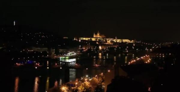 Noční Praha