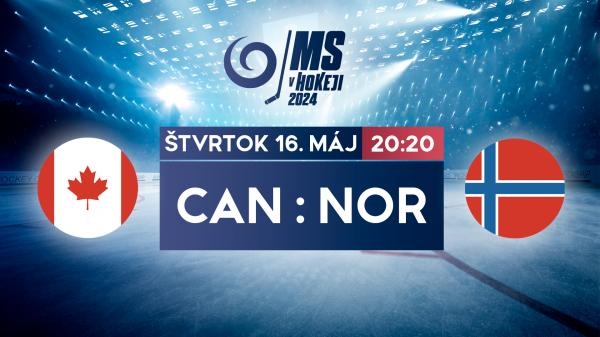 MS v hokeji 2024: Kanada - Nórsko