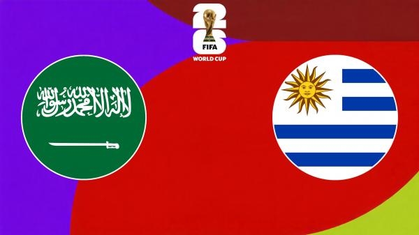 Nogomet, SP 2026.: Saudijska Arabija - Urugvaj