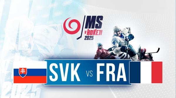 MS v hokeji 2025: Slovensko - Francúzsko