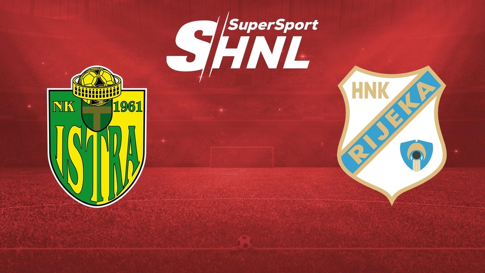 Nogomet, SuperSport HNL - 12. kolo, Istra - Rijeka, 1. pol.