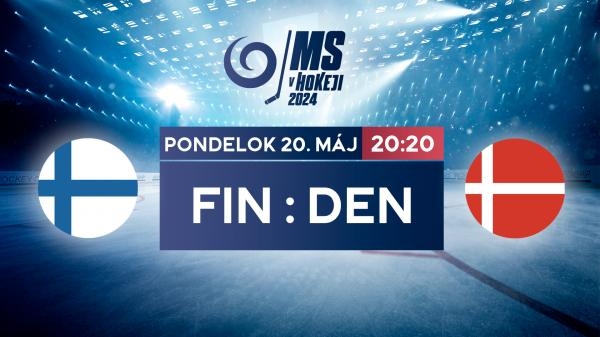 MS v hokeji 2024: Fínsko - Dánsko