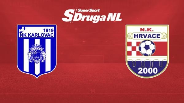 Nogomet, Supersport 2. NL: Karlovac - Hrvace