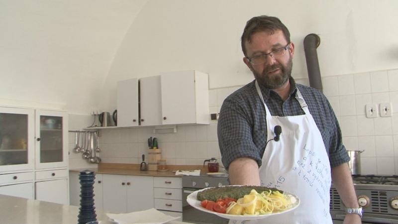 Špenátové palačinky z&nbsp;Kostelního Vydří