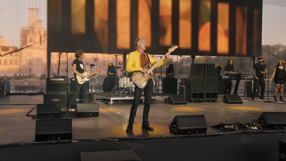 Sting na zámku Chambord