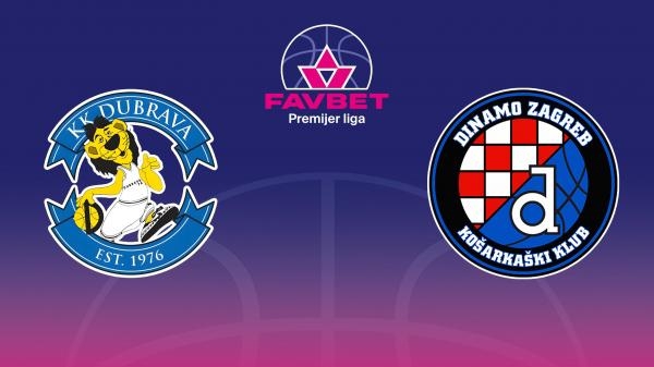Košarka, FAVBET Premijer liga: Dubrava - Dinamo