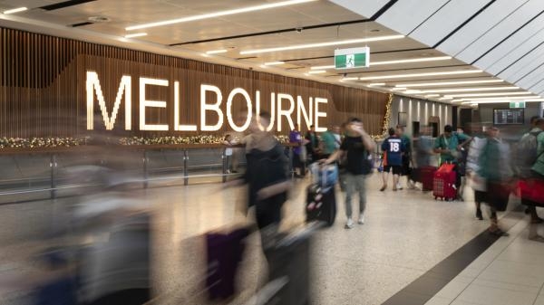 U zračnoj luci Melbourne