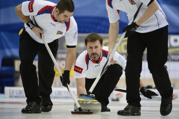 Curling: Česko - Švédsko