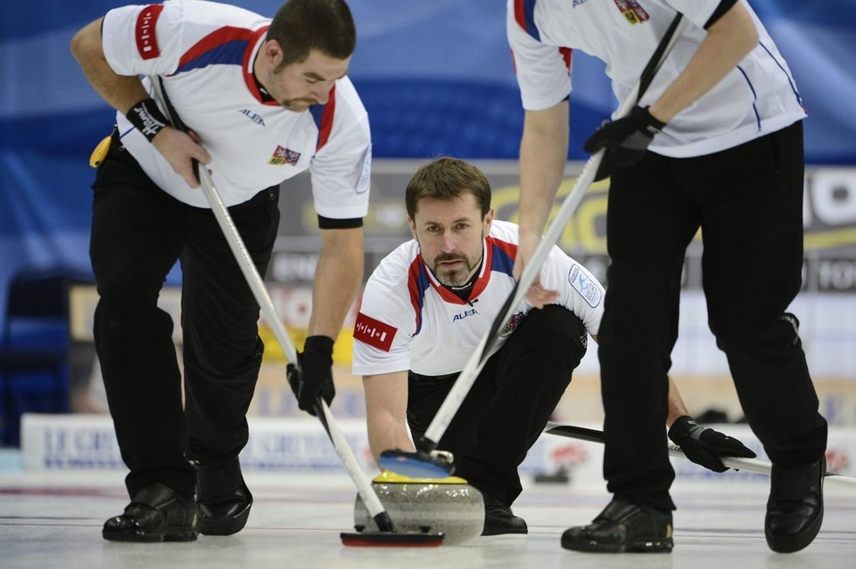 Curling: Česko - Švédsko