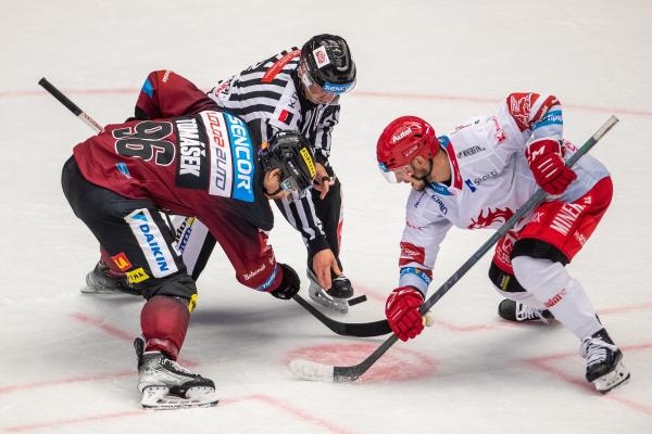 Hokej: HC Sparta Praha - HC Oceláři Třinec