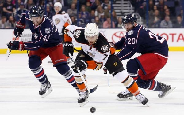 Anaheim Ducks - Columbus Blue Jackets