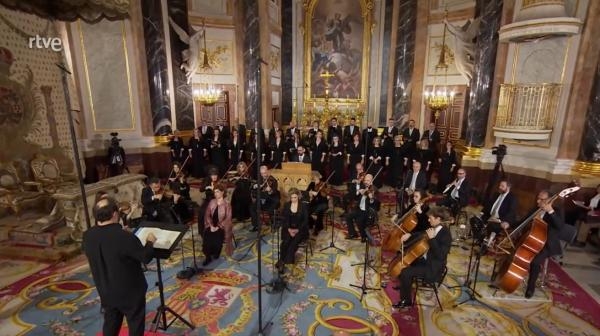 Vánoční koncert 2022 z kaple Královského paláce v Madridu
