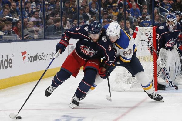 NHL: Columbus Blue Jackets - St. Louis Blues