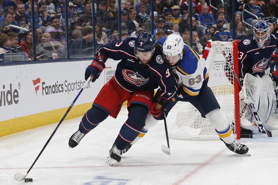 NHL: Columbus Blue Jackets - St. Louis Blues